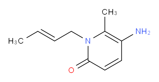 5-amino-1-(but-2-en-1-yl)-6-methyl-1,2-dihydropyridin-2-one