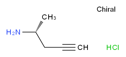 (R)-pent-4-yn-2-amine hydrochloride