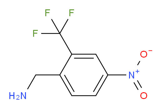 (4-nitro-2-(trifluoromethyl)phenyl)methanamine