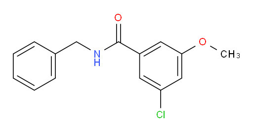 N-benzyl-3-chloro-5-methoxybenzamide