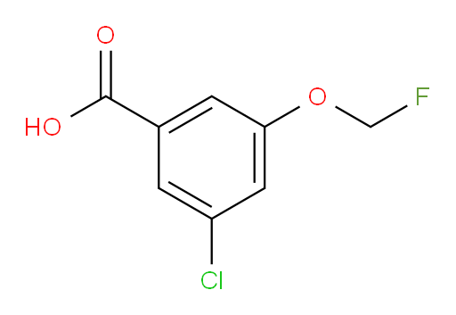3-chloro-5-(fluoromethoxy)benzoic acid