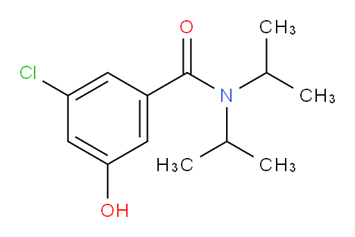 3-chloro-5-hydroxy-N,N-diisopropylbenzamide