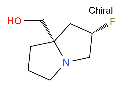 ((2S,7aS)-2-fluorohexahydro-1H-pyrrolizin-7a-yl)methanol