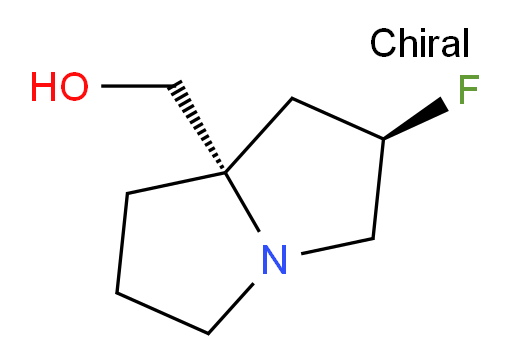 ((2R,7aS)-rel-2-fluorohexahydro-1H-pyrrolizin-7a-yl)methanol