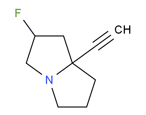 7a-ethynyl-2-fluorohexahydro-1H-pyrrolizine