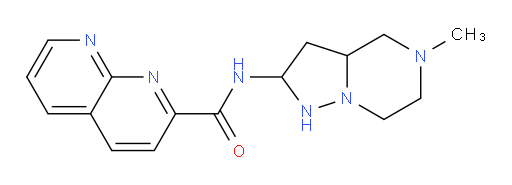 N-(5-methyloctahydropyrazolo[1,5-a]pyrazin-2-yl)-1,8-naphthyridine-2-carboxamide