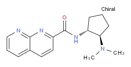 N-((1R,2R)-2-(dimethylamino)cyclopentyl)-1,8-naphthyridine-2-carboxamide