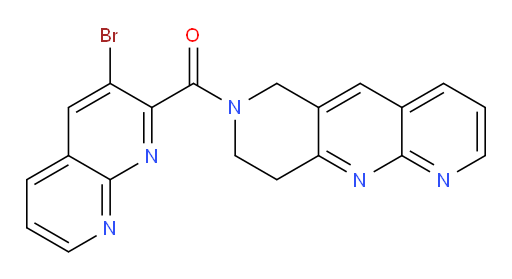 (3-bromo-1,8-naphthyridin-2-yl)(8,9-dihydropyrido[2,3-b][1,6]naphthyridin-7(6H)-yl)methanone