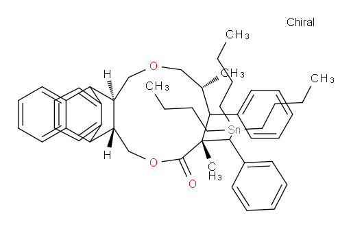 (4S,6R,9aR,15aR)-4,6-dimethyl-5-phenyl-4-(phenyl(tributylstannyl)methyl)-4,5,6,7,9a,10,15,15a-octahydro-1H-10,15-[1,2]benzenonaphtho[2,3-c][1,6]dioxacycloundecin-3(9H)-one