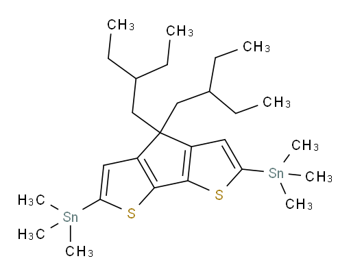 (4,4-bis(2-ethylbutyl)-4H-cyclopenta[1,2-b:5,4-b']dithiophene-2,6-diyl)bis(trimethylstannane)