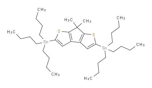 (7,7-dimethyl-7H-cyclopenta[1,2-b:4,3-b']dithiophene-2,5-diyl)bis(tributylstannane)