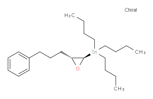 tributyl((2R,3R)-3-(3-phenylpropyl)oxiran-2-yl)stannane