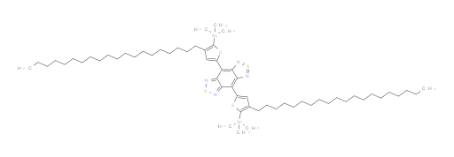 4,8-Bis[4-eicosyl-5-(trimethylstannyl)-2-thienyl]-2λ4δ2-benzo[1,2-c:4,5-c′]bis[1,2,5]thiadiazole