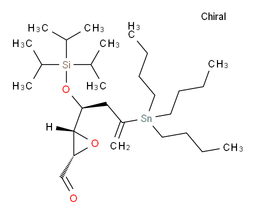 (2S,3R)-3-((S)-3-(三丁基锡基)-1-((三异丙基sil氧基))丁-3-烯-1-基)环氧乙烷-2-甲醛