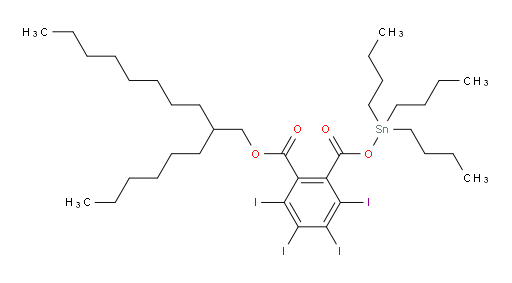 1-(2-己基癸基) 2-(三丁基锡基) 3,4,5,6-四碘邻苯二甲酸酐
