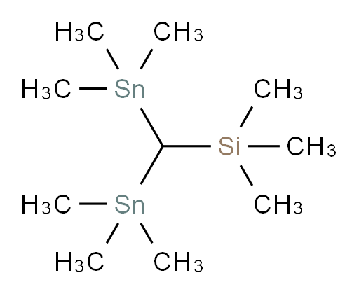 (bis(trimethylstannyl)methyl)trimethylsilane