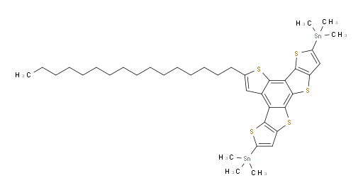 1,1′-(5-Hexadecyldithieno[3,2-b:2′,3′-e]thieno[2′,3′:4,5]thieno[3,2-g][1]benzothiophene-2,8-diyl)bis[1,1,1-trimethylstannane]