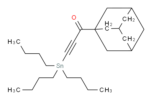 1-(金刚烷-1-基)-3-(三丁基锡基)丙-2-炔-1-酮