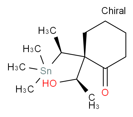 (S)-2-((R)-1-hydroxyethyl)-2-((S)-1-(trimethylstannyl)ethyl)cyclohexanone