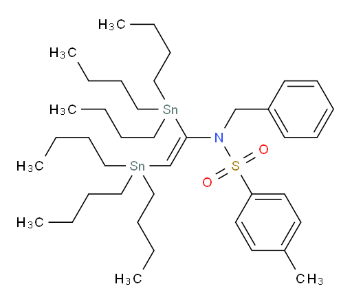 (Z)-N-苄基-N-(1,2-双(三丁基锡基)乙烯基)-4-甲基苯磺酰胺