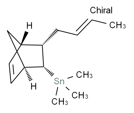 ((1R,2R,3S,4S)-3-((E)-丁-2-烯-1-基)双环[2.2.1]庚-5-烯-2-基)三甲基锡烷