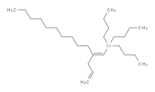 (E)-(2-烯丙基十二-1-烯-1-基)三丁基锡烷