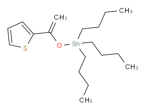 三丁基((1-(噻吩-2-基)乙烯氧基))锡烷