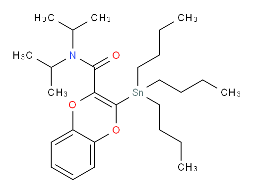 N,N-二异丙基-3-(三丁基锡基)苯并[b][1,4]二噁烯-2-甲酰胺