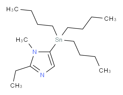 2-乙基-1-甲基-5-(三丁基锡基)-1H-咪唑