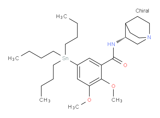 (R)-2,3-二甲氧基-N-(喹宁环-3-基)-5-(三丁基锡基)苯甲酰胺