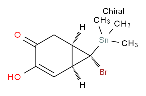 (1R,6S,7R)-7-溴-4-羟基-7-(三甲基锡基)双环[4.1.0]庚-4-烯-3-酮