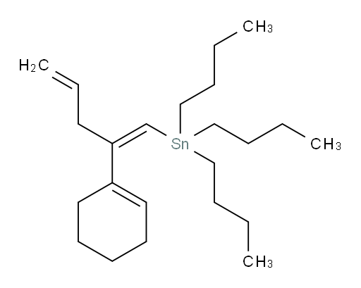 (Z)-tributyl(2-(cyclohex-1-en-1-yl)penta-1,4-dien-1-yl)stannane