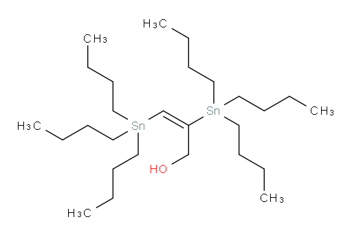 (E)-2,3-双(三丁基锡基)丙-2-烯-1-醇