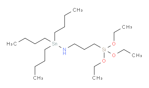 1,1,1-tributyl-N-(3-(triethoxysilyl)propyl)stannanamine