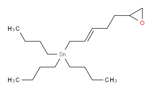 (E)-tributyl(5-(oxiran-2-yl)pent-2-en-1-yl)stannane