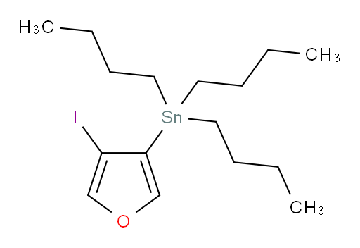 三丁基(4-碘呋喃-3-基)锡烷
