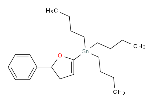 tributyl(5-phenyl-4,5-dihydrofuran-2-yl)stannane