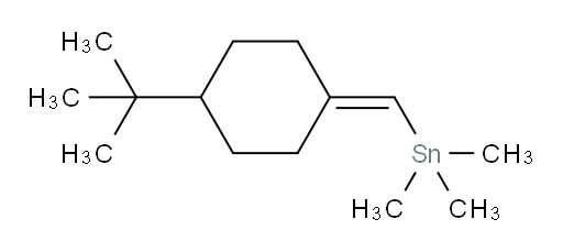 ((4-(tert-butyl)cyclohexylidene)methyl)trimethylstannane