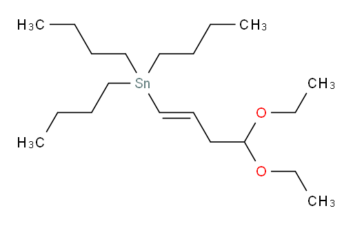 (E)-三丁基(4,4-二乙氧基丁-1-烯-1-基)锡烷