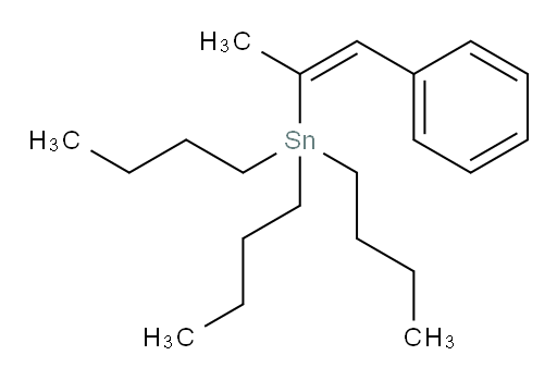 (Z)-tributyl(1-phenylprop-1-en-2-yl)stannane