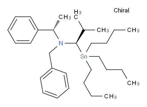 (R)-N-苄基-2-甲基-N-((S)-1-苯基乙基)-1-(三丁基锡基)丙-1-胺