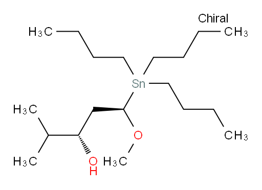 (1R,3S)-1-methoxy-4-methyl-1-(tributylstannyl)pentan-3-ol