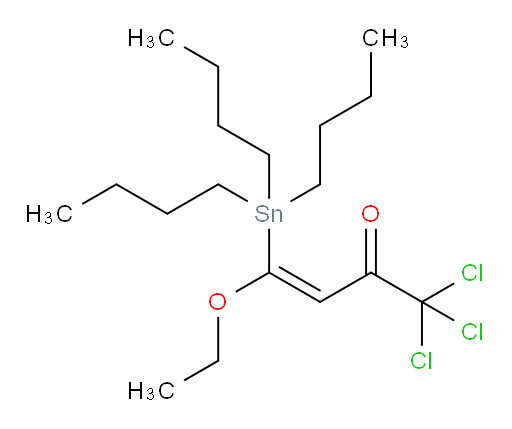 (Z)-1,1,1-trichloro-4-ethoxy-4-(tributylstannyl)but-3-en-2-one