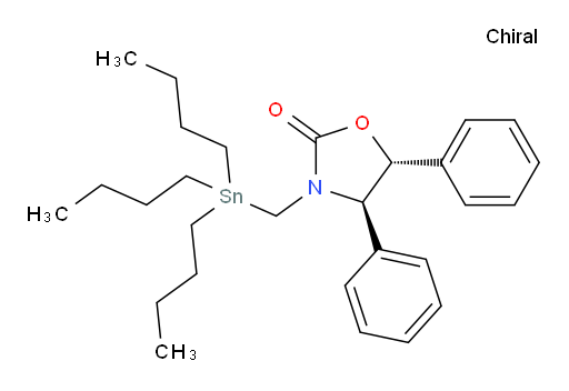 (4R,5R)-4,5-二苯基-3-((三丁基锡基)甲基)噁唑烷-2-酮