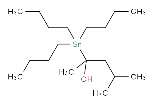 4-methyl-2-(tributylstannyl)pentan-2-ol