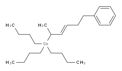 (E)-tributyl(6-phenylhex-3-en-2-yl)stannane