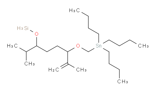 9,9-dibutyl-3-isopropyl-6-(prop-1-en-2-yl)-2,7-dioxa-1-sila-9-stannatridecane