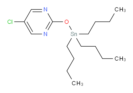 5-chloro-2-((tributylstannyl)oxy)pyrimidine