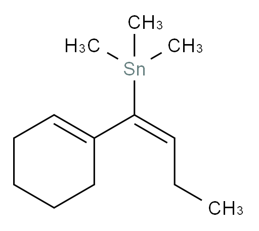 (E)-(1-(cyclohex-1-en-1-yl)but-1-en-1-yl)trimethylstannane