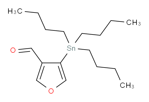 4-(三丁基锡基)呋喃-3-甲醛
